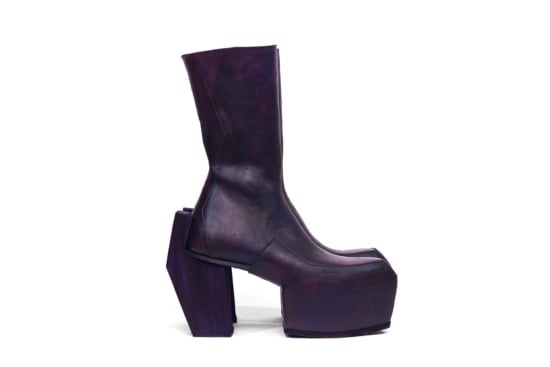 high top violet platform boots